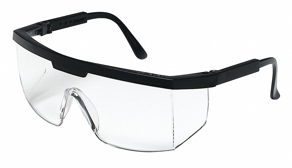 MCR SAFETY EXCALIBUR® ScratchResistant Safety Glasses , Clear Lens