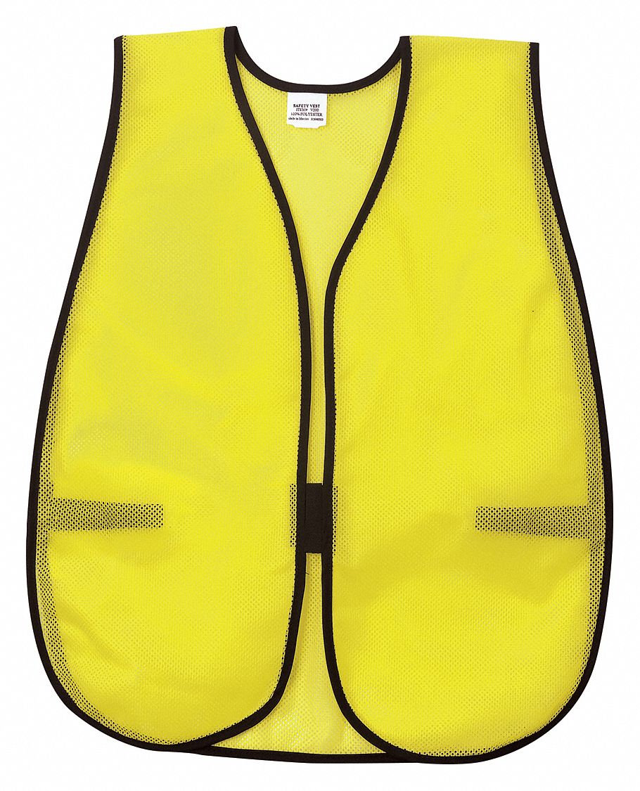 Poly Mesh Safety Vest 18 X 47 Lime