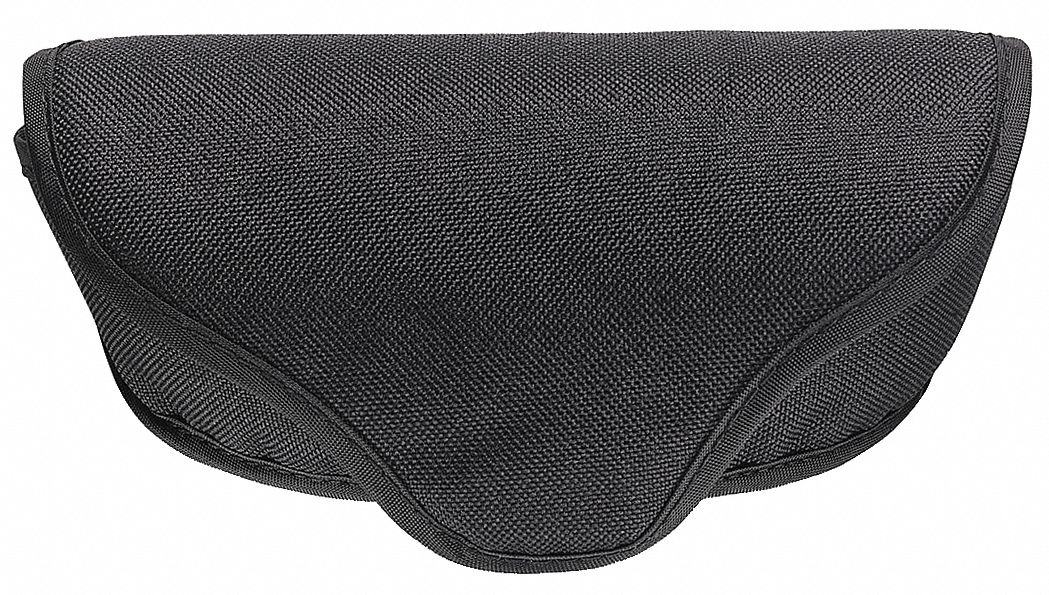 MCR SAFETY Eyewear Case Black, Belt Loops 26H102204 Grainger