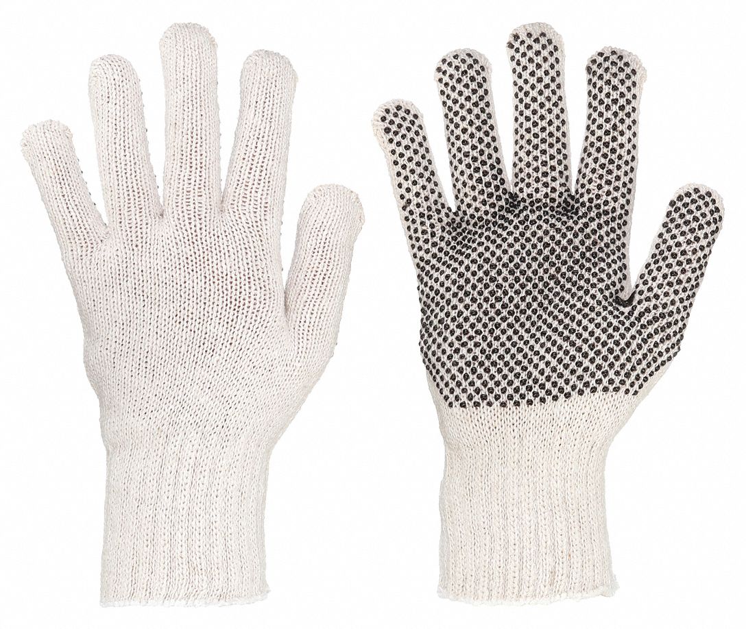 Regular Weight Cotton Poly Pvc Do, M, PK12