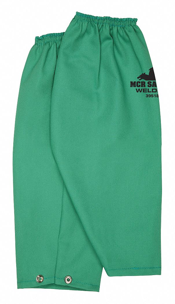 F R Fabric Welding Sleeves W Snap Wrist