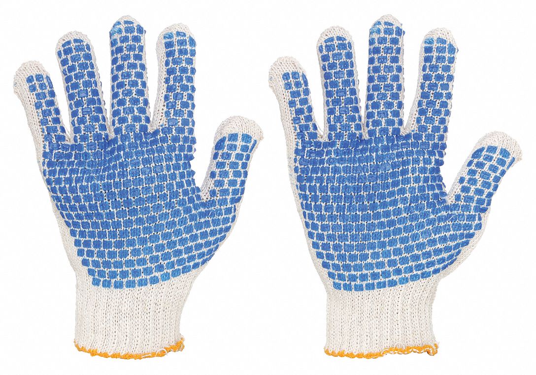 Regular Weight Cotton Poly Blue, PK12