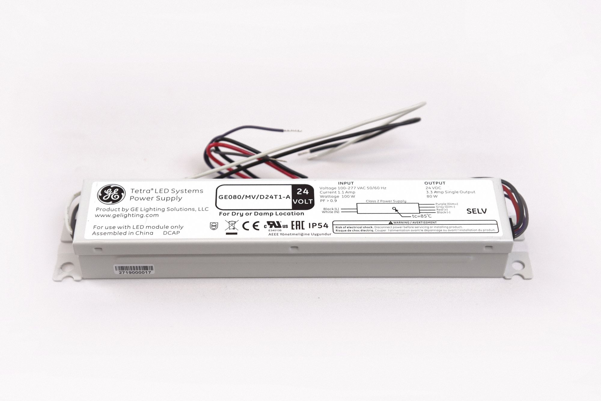 GE CURRENT Lumination(R), LED Driver, Intended LED Usage LED Fixture