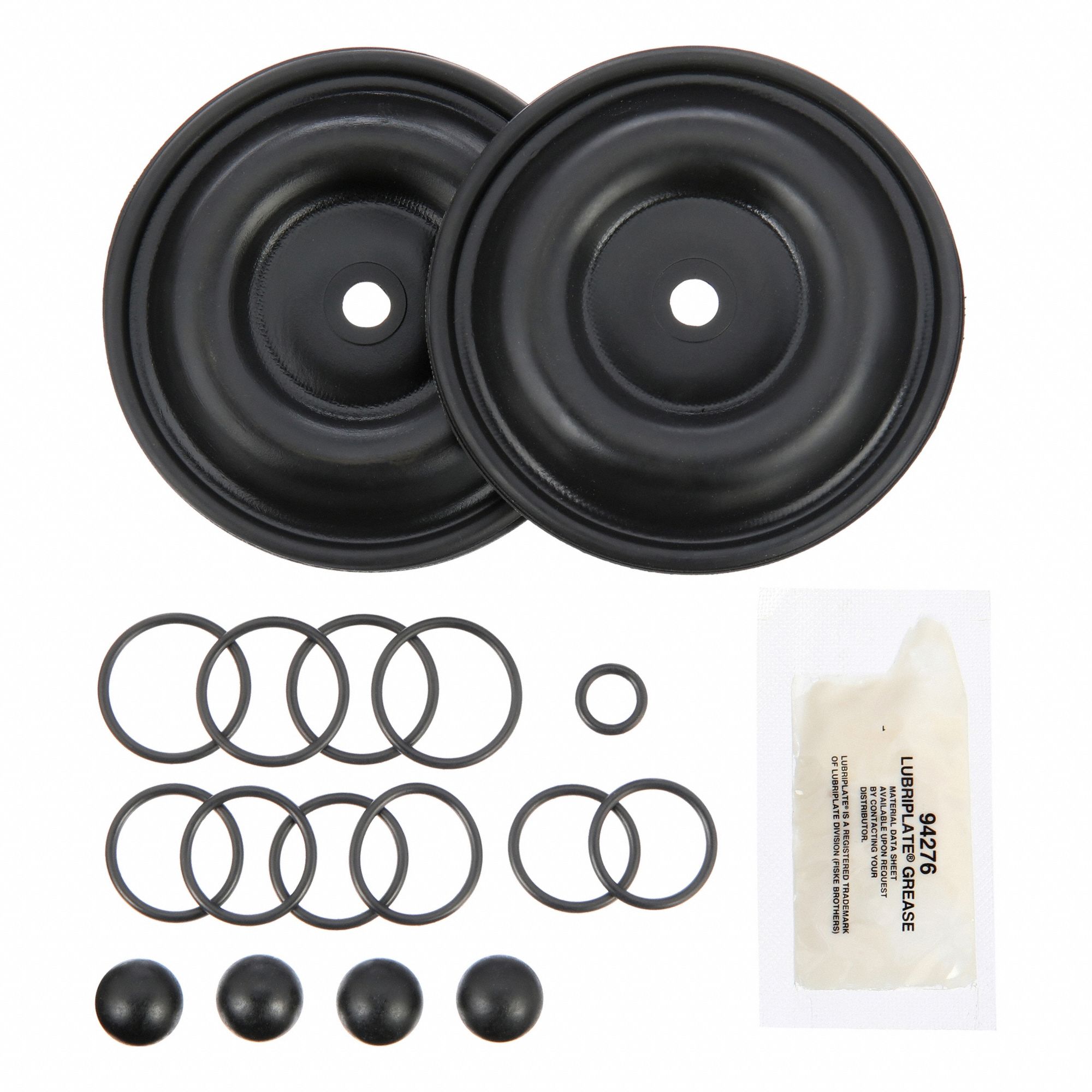 Assembly Kit: Fluid End Repair Kit, Air Operated Double Diaphragm Pump, Fluid, 637140-11, Ball