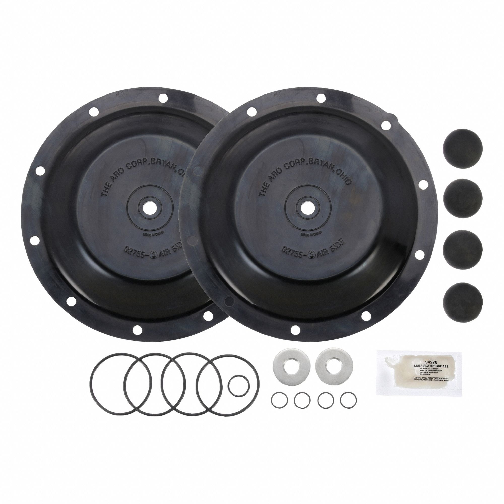 Diaphragm Pump Repair Kit: Fluid End Repair Kit, Air Operated Double Diaphragm Pump, Fluid, Ball