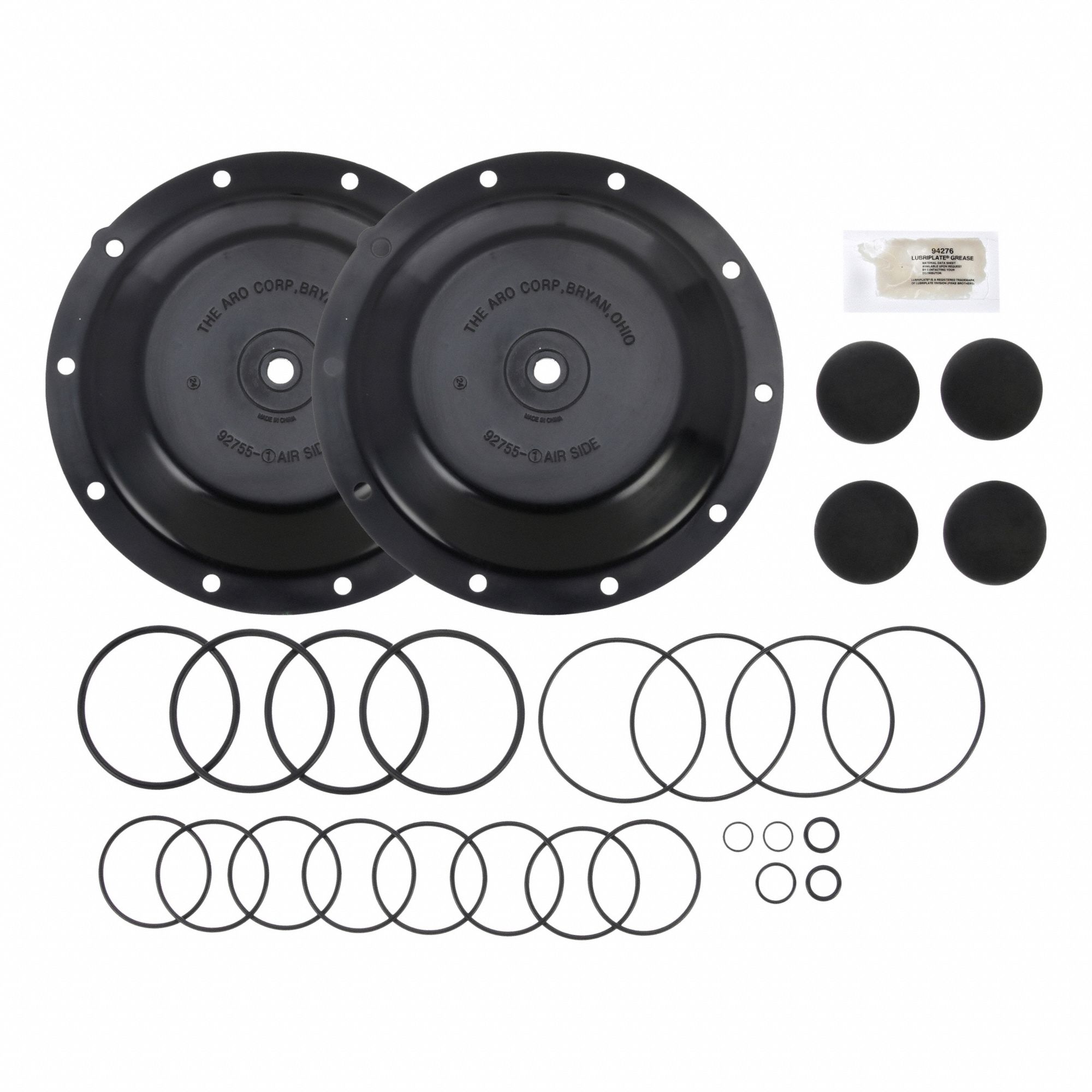 Diaphragm Pump Repair Kit: Fluid End Repair Kit, Air Operated Double Diaphragm Pump, Fluid, Ball