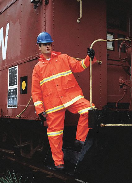 Rain Suit, Jacket/Bib, Class 1,  Type O, S