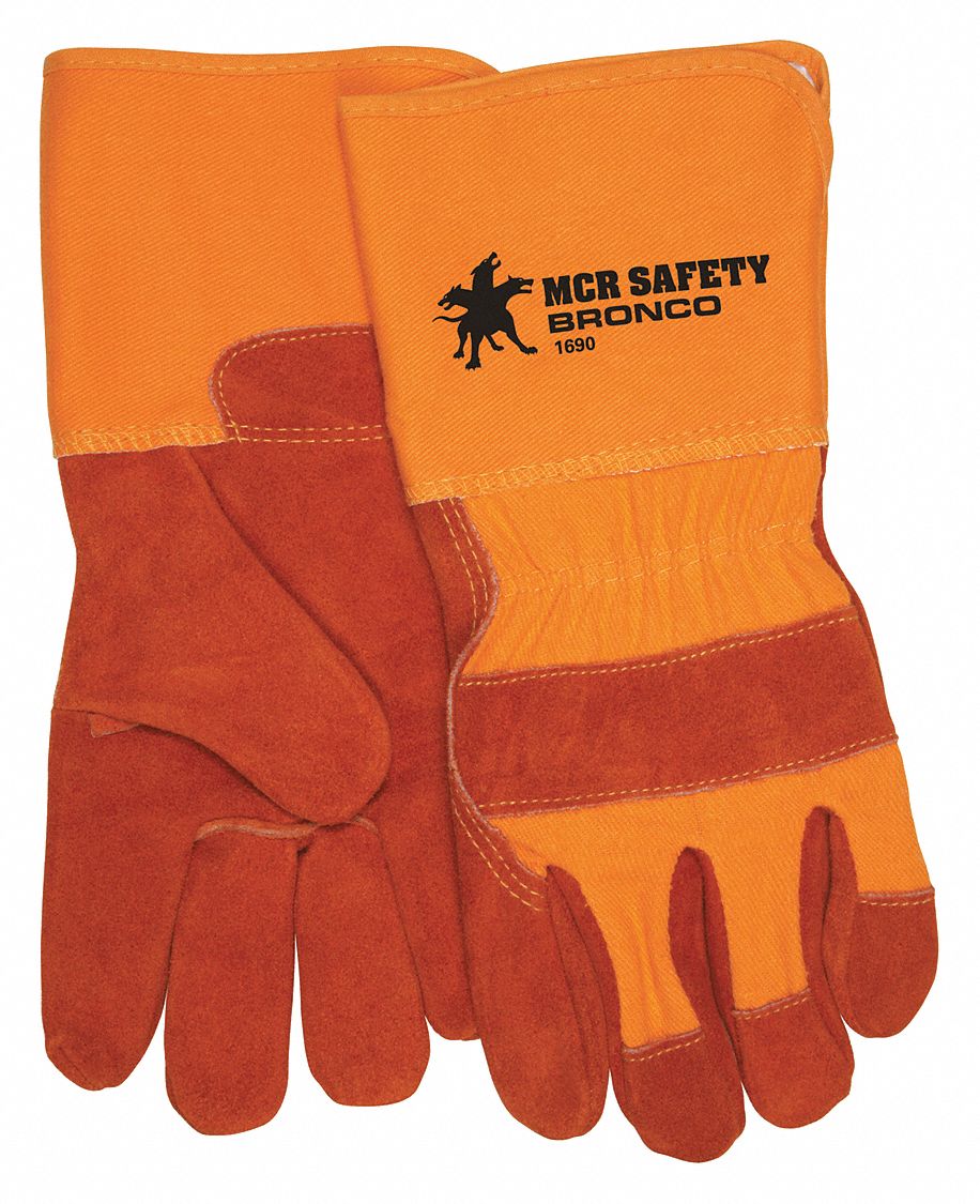 Leather Palm 45 Gauntlet Cuff, PK12