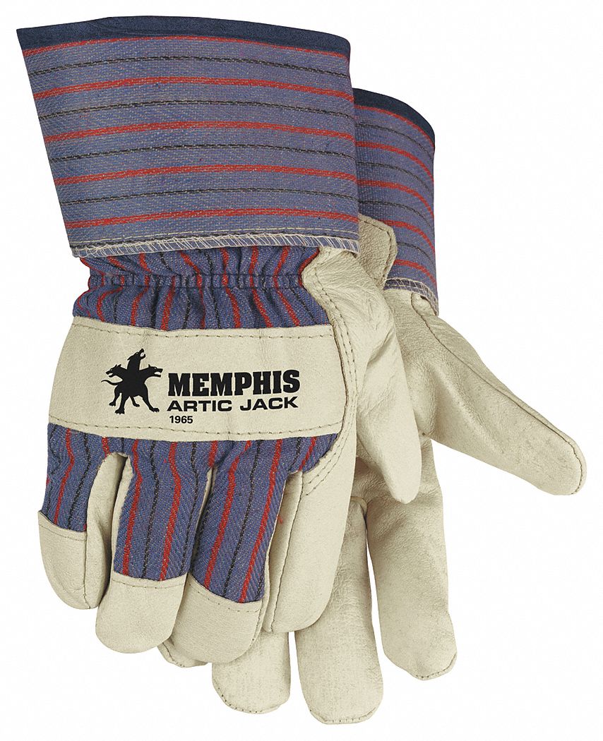 Leather Gloves Beige 2XL PK12