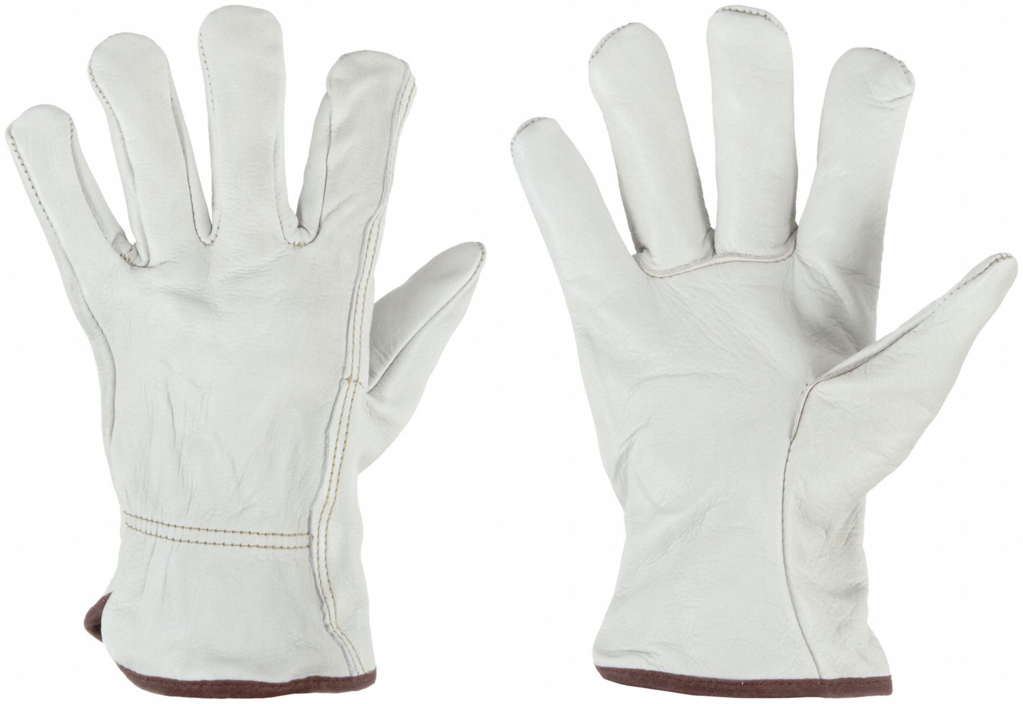MCR SAFETY, S ( 7 ), Premium, Leather Gloves 26K6763250S Grainger