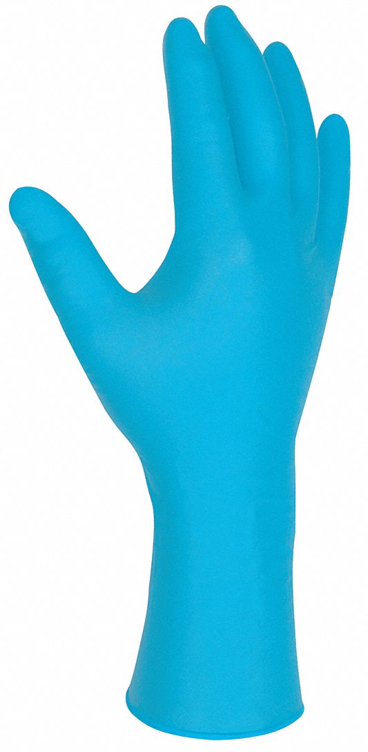 MCR SAFETY Disposable Gloves ChemicalResistant/MedicalGrade, S ( 7