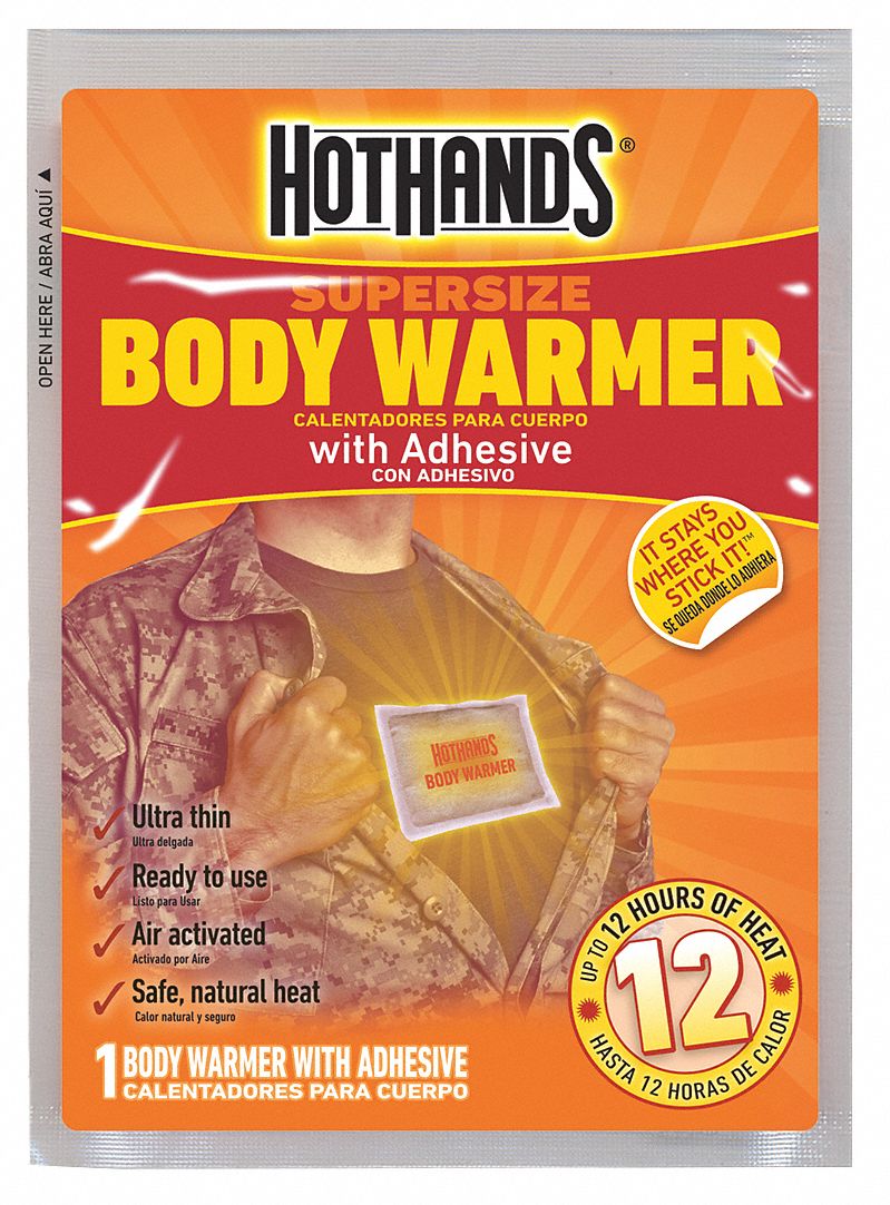 HotHands Body Warmer with Adhesive 8 Warmer Value Pack by HotHands 