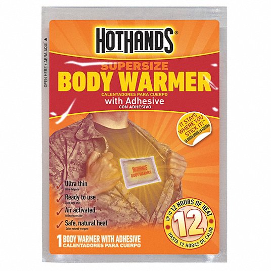 Body Warmer, 5 in. x 3-3/4 in.
