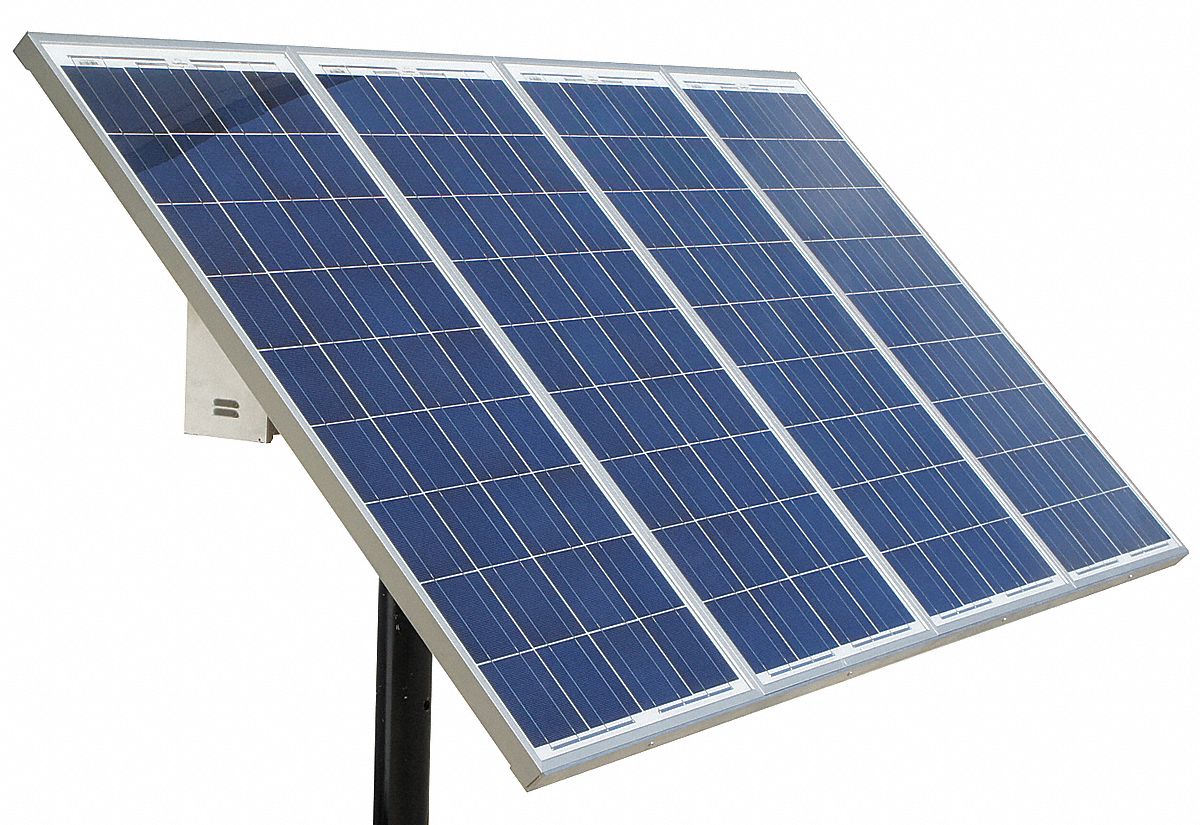 Solar Power Kit: 340 W Nominal Output Power, 448 Ah Battery Capacity, 12.0V DC, 1 Solar Panels
