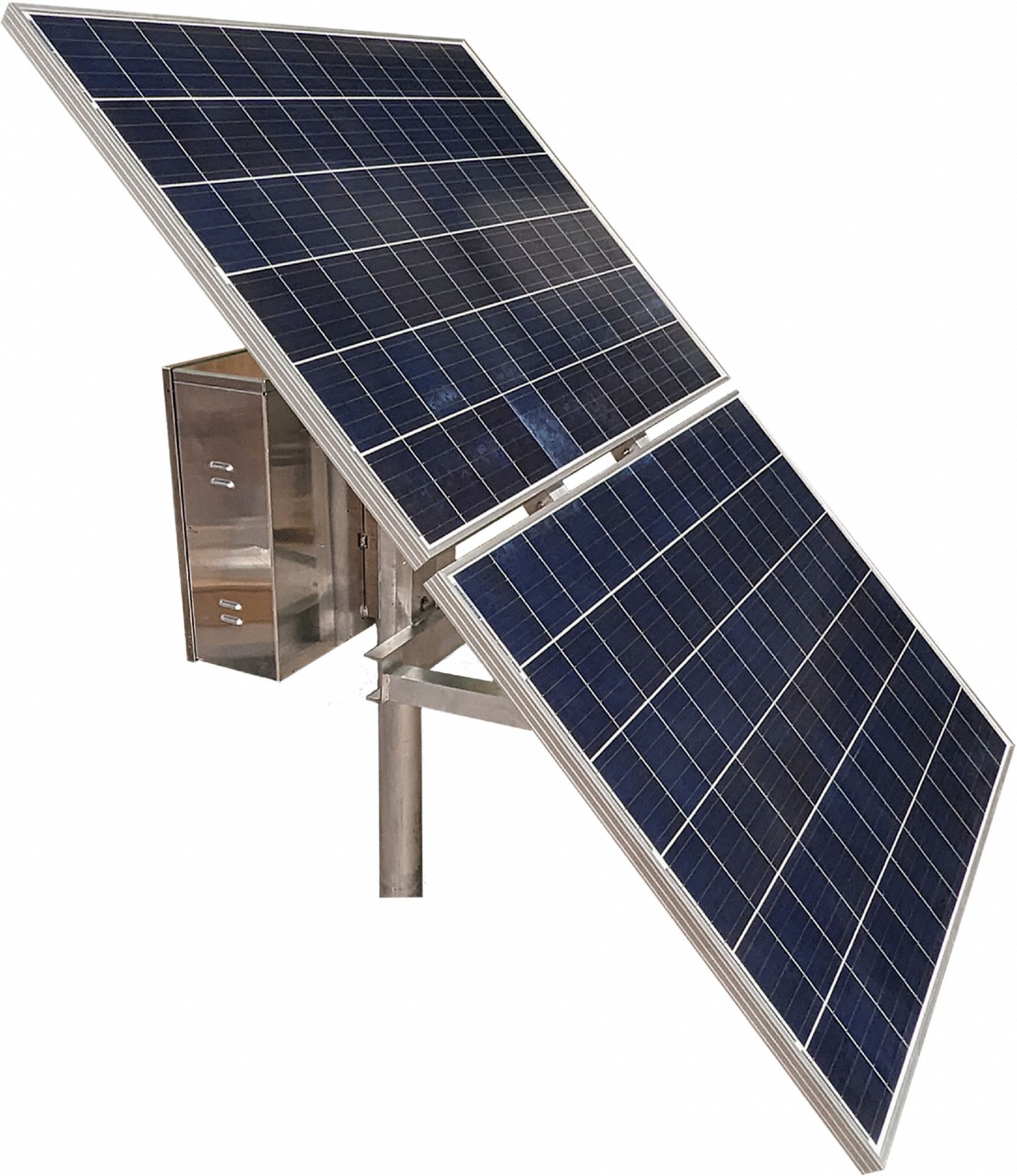 Solar Power Kit: 340 W Nominal Output Power, 448 Ah Battery Capacity, 12.0V DC, 1 Solar Panels