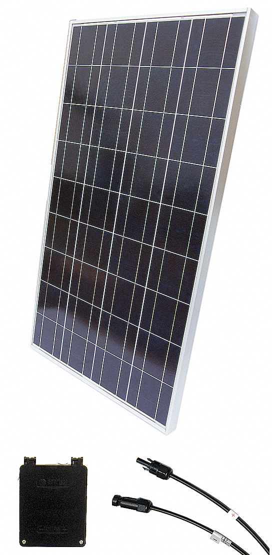 SOLARTECH POWER, 110 W Max Power Point, 36 Cells, Solar Panel - 26KG97 ...