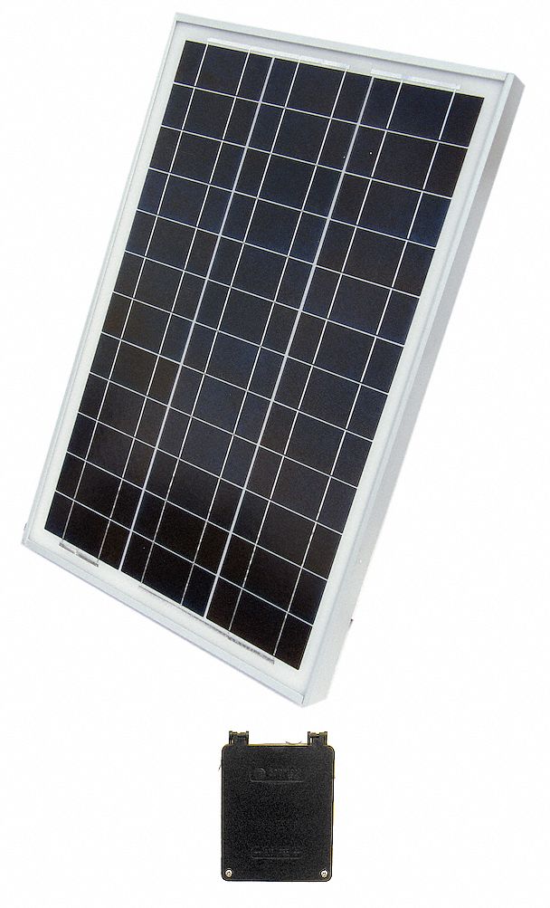 Polycrystalline, 65 W Nominal Output Power, Solar Panel - 26KH29 ...