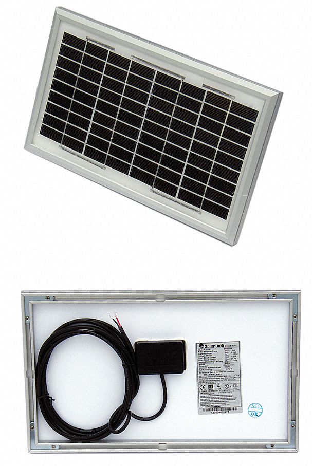 SOLARTECH POWER, 5 W Max Power Point, 36 Cells, Solar Panel - 26KH35 ...