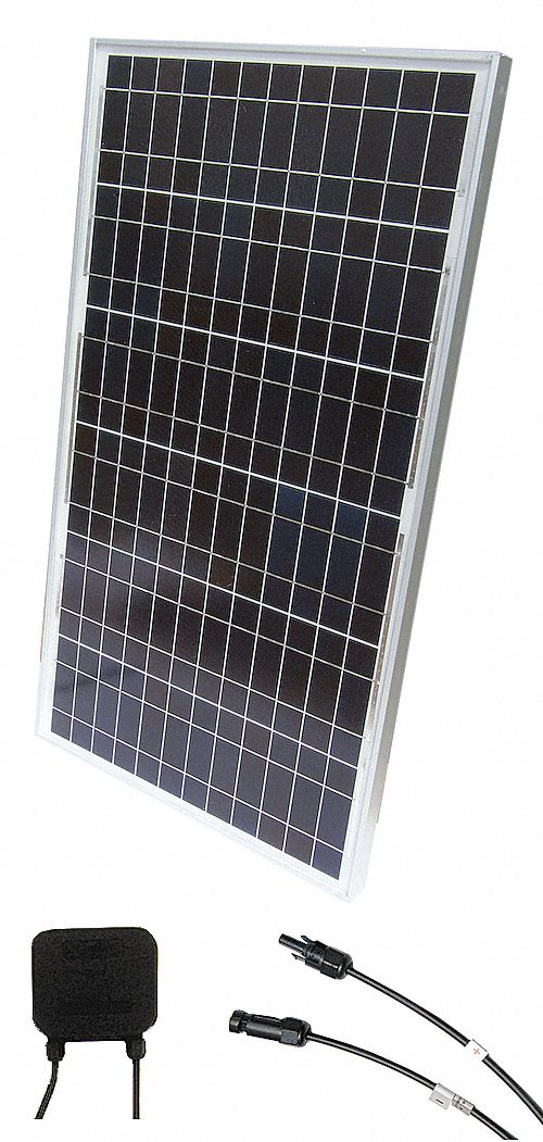 SOLARTECH POWER, 65 W Max Power Point, 36 Cells, Solar Panel - 26KH54 ...