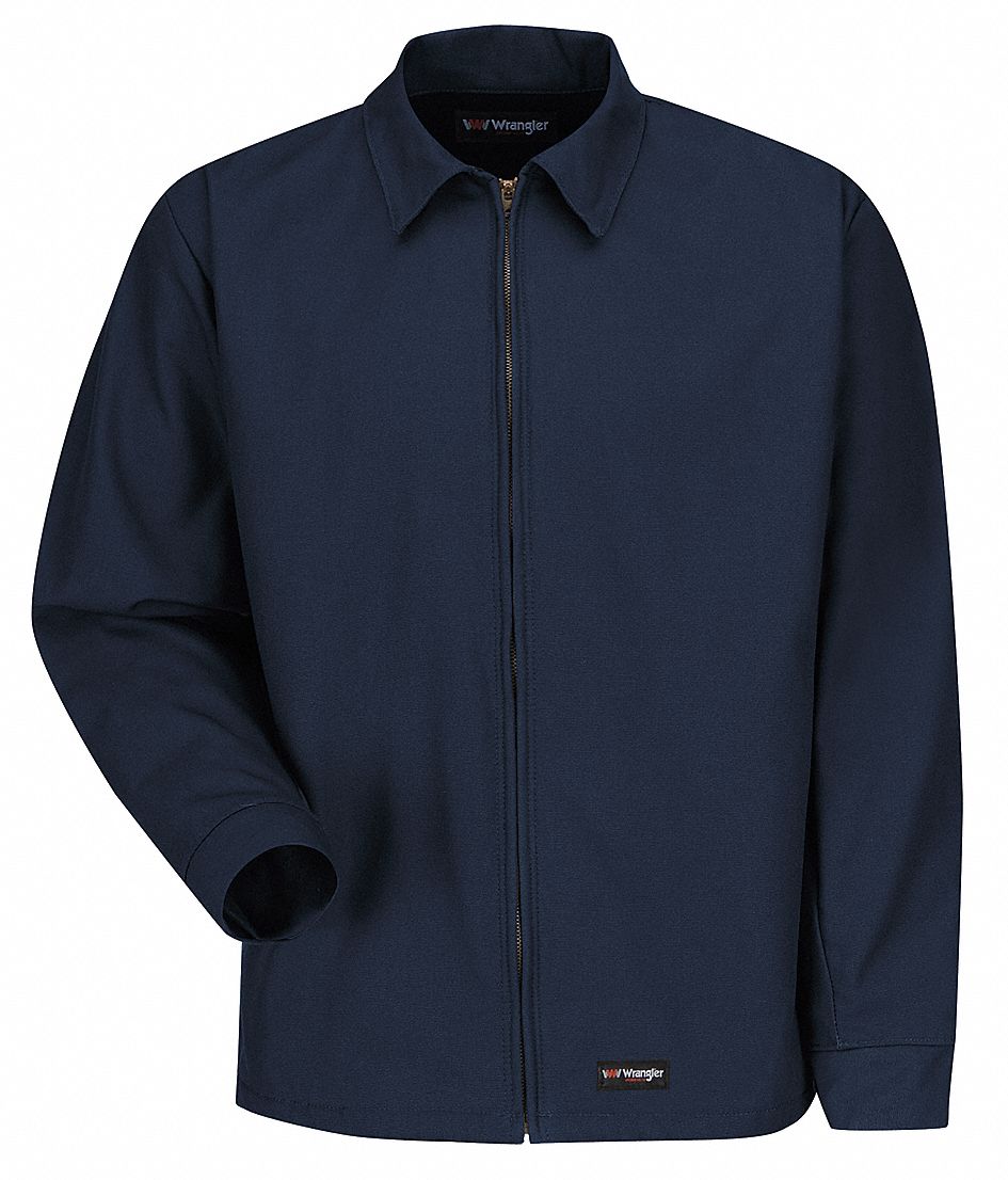 DICKIES Jacket, Navy, Polyester/Cotton - 26KK01|WJ40NV LN XXL - Grainger