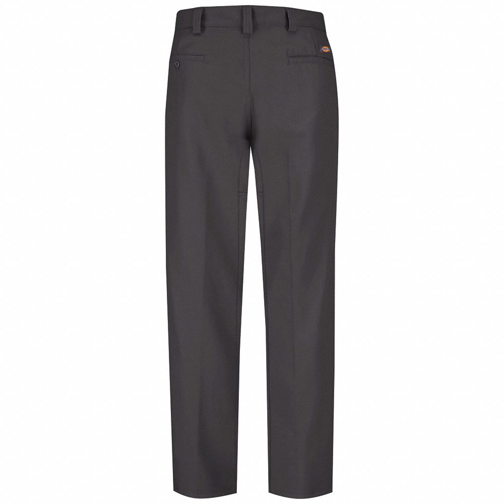 DICKIES Work Pants, Charcoal, Cotton/Polyester 26KK71WP70CH 50 30