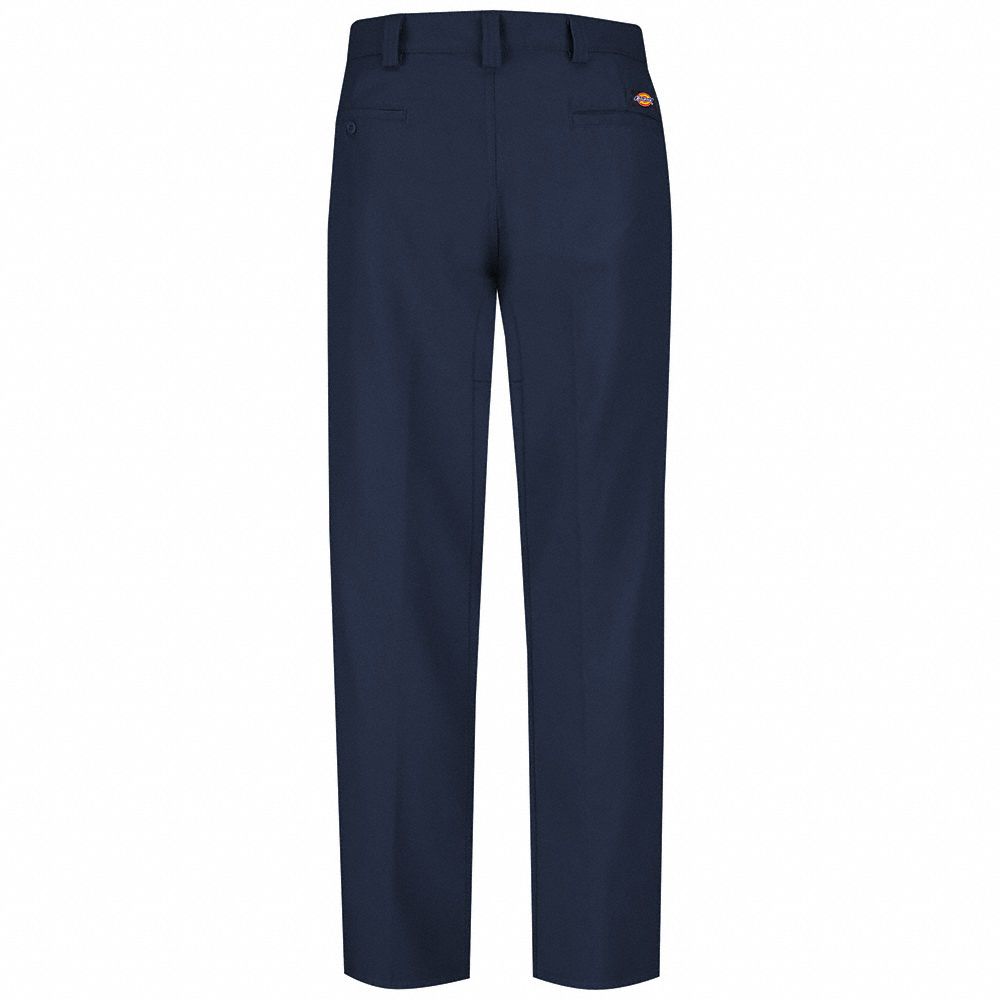 DICKIES Work Pants, Navy, Cotton/Polyester - 26KL14|WP70NV 34 30 - Grainger