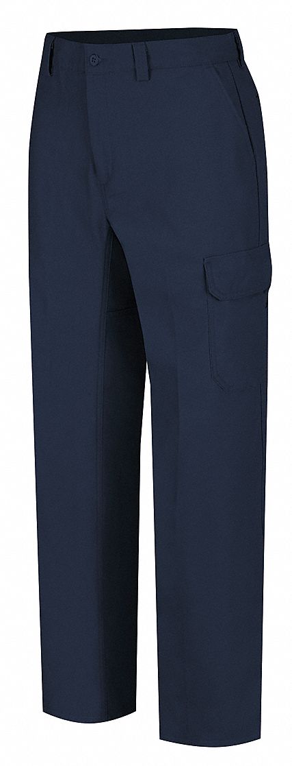 Work Pants, Navy, Cotton/Polyester