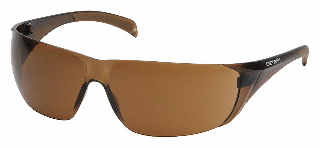 LUNETTES SECURITE,BRUN,RESISTANT RAYURES