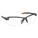 LUNETTES DE PROTECTION, DEMI-MONTURE, ENVELOPPANTE, PC, ANTIRAYURES, NR/TRSP, CSA, M