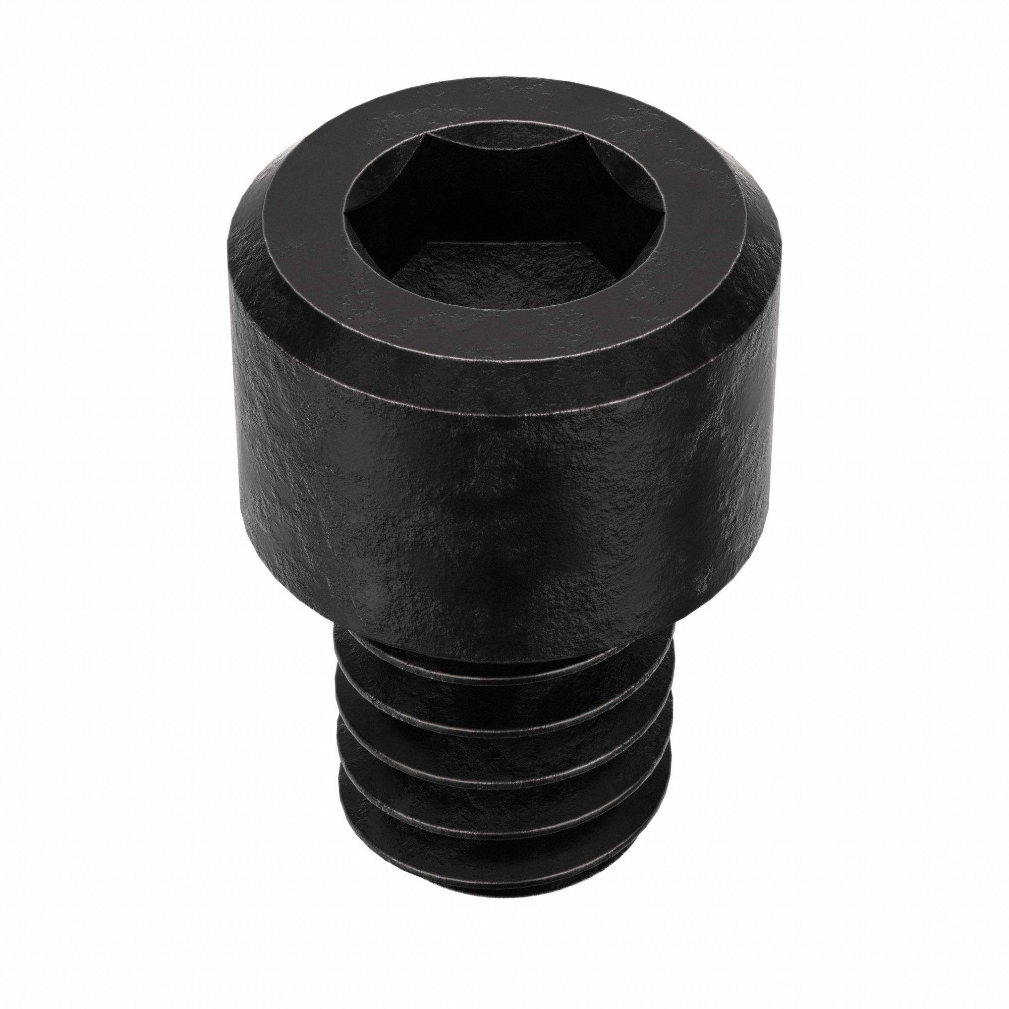 Socket Head Cap Screw: 1/4"-20 Thread Size, 5/16 in Lg, Std, Black Oxide, Alloy Steel, 100 PK
