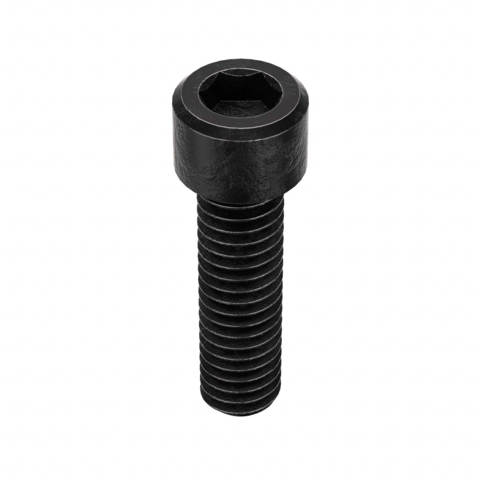 Socket Head Cap Screw: 5/16"-18 Thread Size, 1 1/8 in Lg, Std, Black Oxide, Alloy Steel, 50 PK