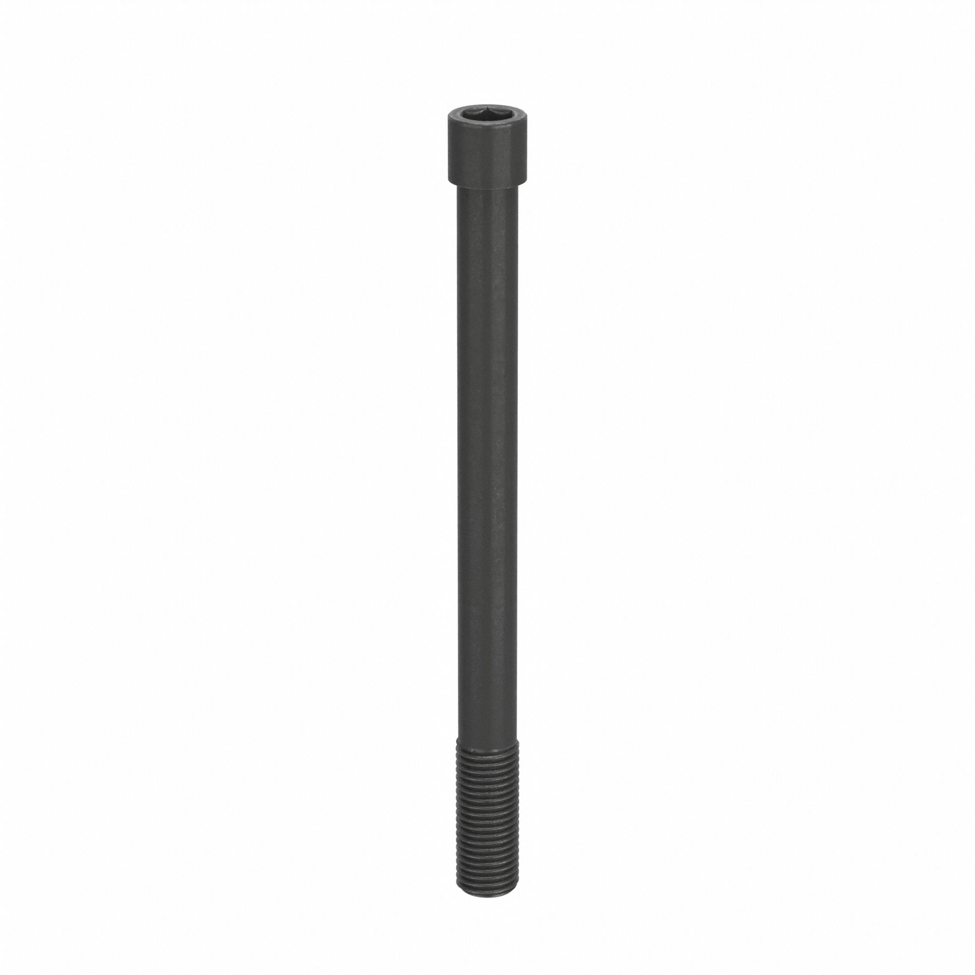 Socket Head Cap Screw: 1 3/8"-6 Thread Size, 16 in Lg, Std, Black Oxide, Alloy Steel, 1 in Drive