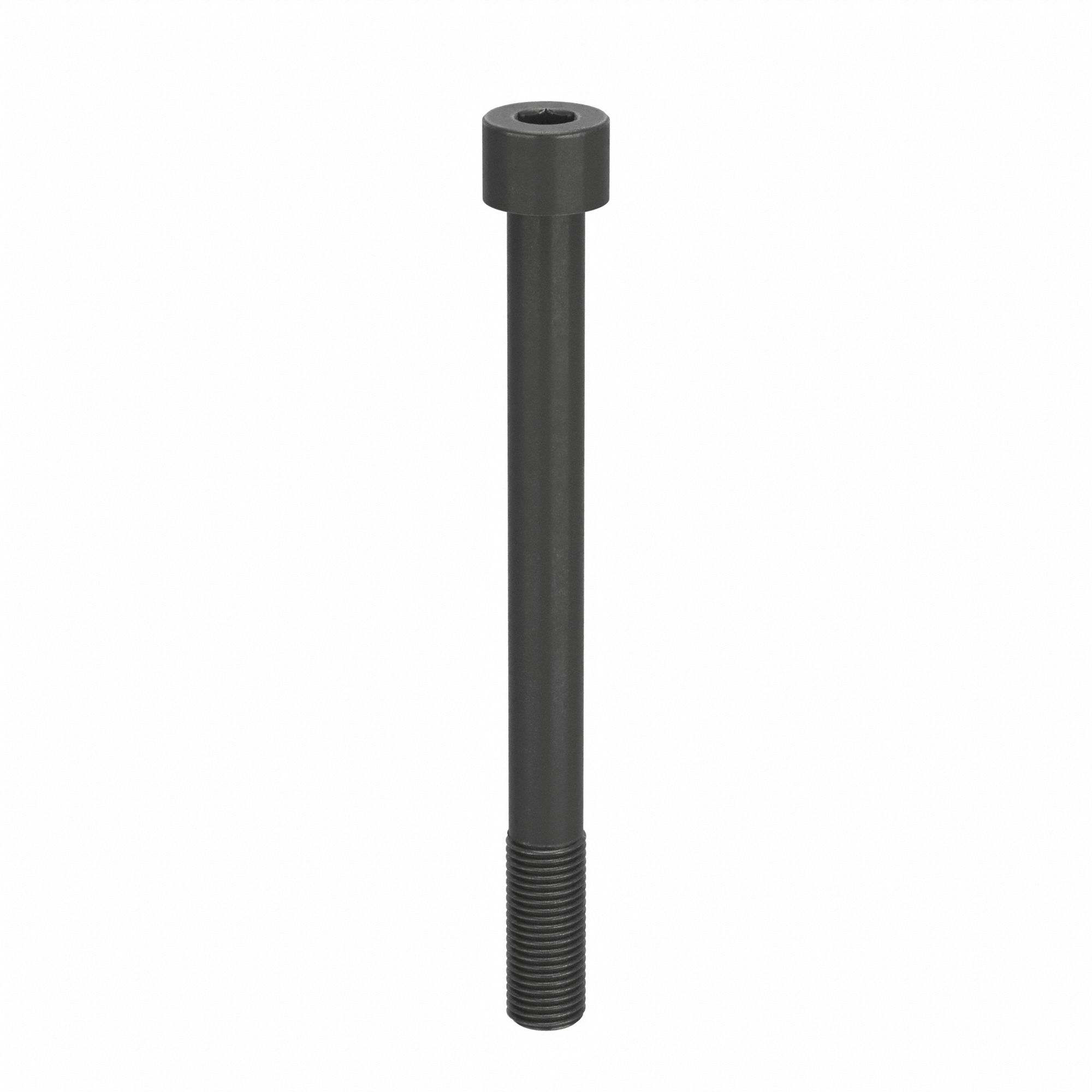 Socket Head Cap Screw: 1 1/2"-6 Thread Size, 16 in Lg, Std, Black Oxide, Alloy Steel, 1.5 in Head Ht
