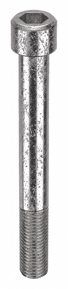 Socket Head Cap Screw: 3/4"-10 Thread Size, 6 1/2 in Lg, Std, Plain, Stainless Steel, 18-8, 5 PK