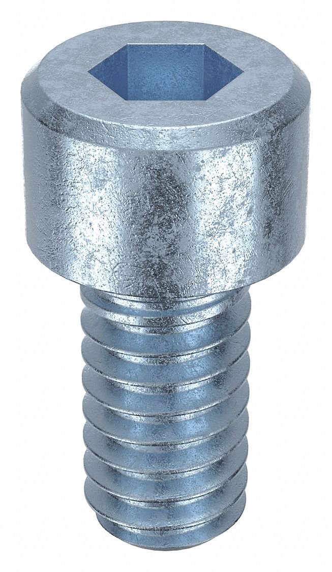 5-40 Thread Size, 1/4 in Lg, Socket Head Cap Screw - 26KV59|U07001