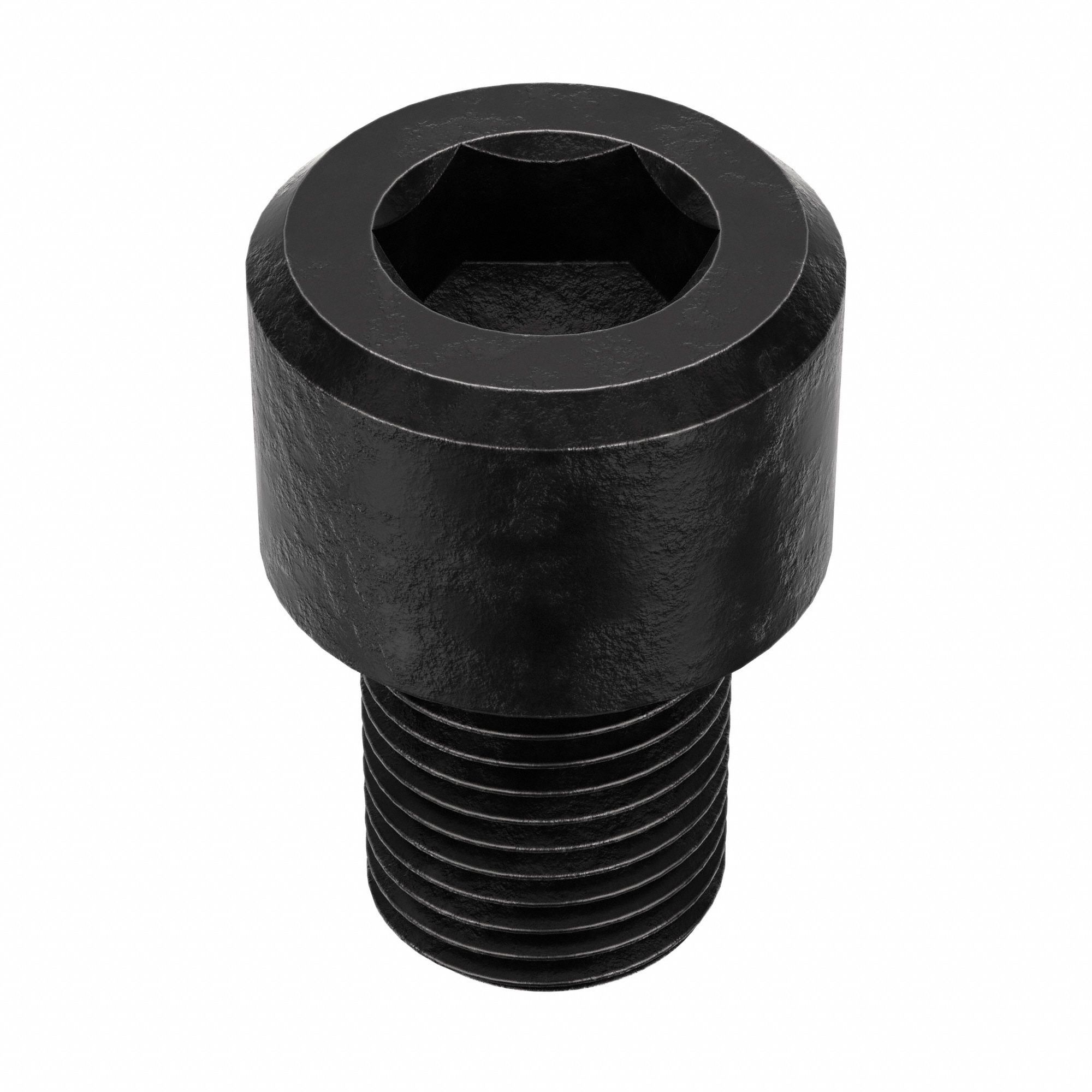 Socket Head Cap Screw: 1/2"-20 Thread Size, 5/8 in Lg, Std, Black Oxide, Alloy Steel, 10 PK