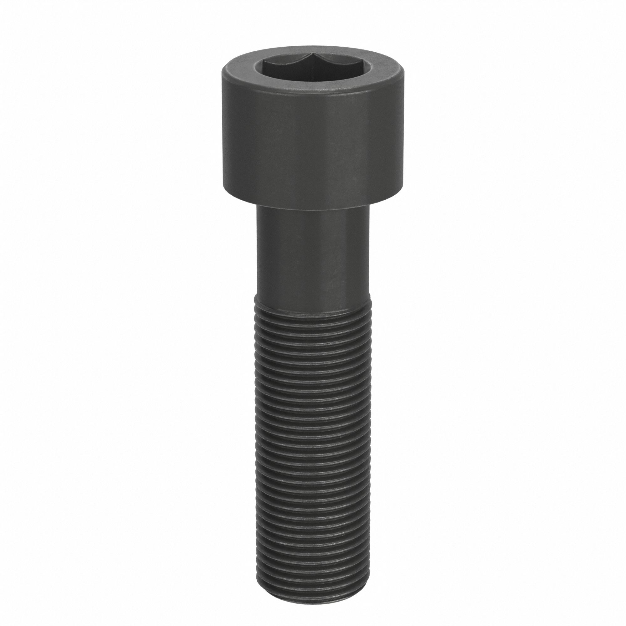Socket Head Cap Screw: 3/4"-16 Thread Size, 2 3/4 in Lg, Std, Black Oxide, Alloy Steel, 5 PK