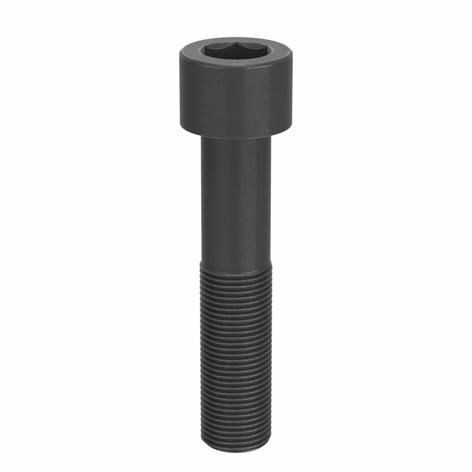 Socket Head Cap Screw: 3/4"-16 Thread Size, 3 1/2 in Lg, Std, Black Oxide, Alloy Steel, 5 PK