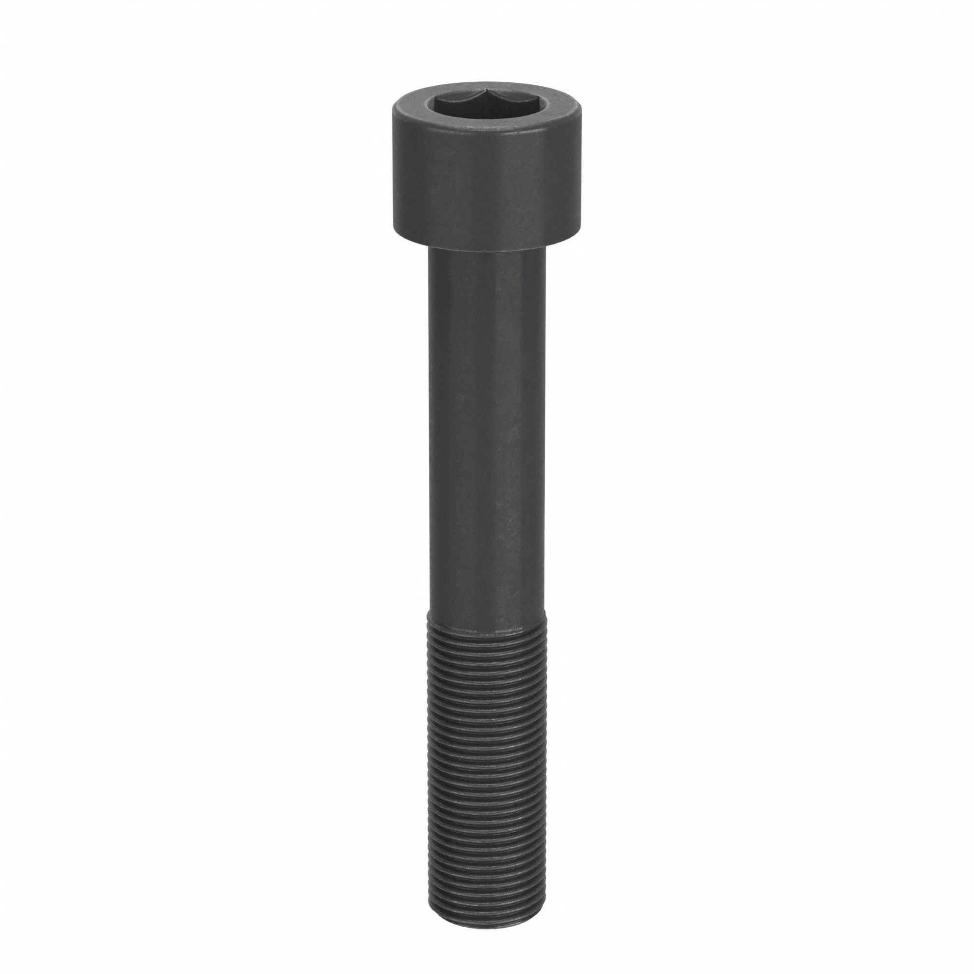 Socket Head Cap Screw: 3/4"-16 Thread Size, 4 1/2 in Lg, Std, Black Oxide, Alloy Steel, 5 PK