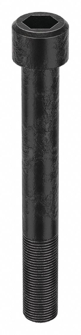 Socket Head Cap Screw: 3/4"-16 Thread Size, 6 in Lg, Std, Black Oxide, Alloy Steel, 5 PK