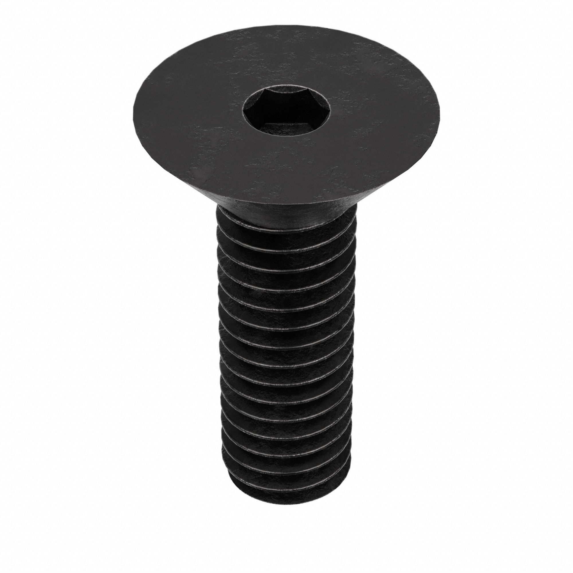 Prime-Line 5/16 In.-18 X 3/4 In. Black Oxide Coated Steel Hex  Allen Drive Flat Head Socket Cap Screws 25 Pack 9174170 - Foto 3
