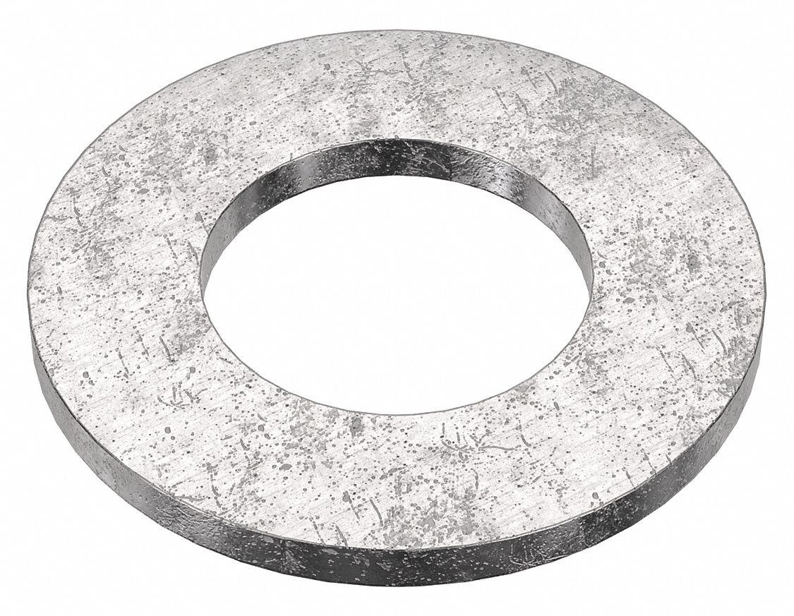 ASME B18.22.1 Steel Flat Washer 2-1/4 OD 7/8 Screw Size 15/16 ID 7/8 Screw Size 15/16 ID 2-1/4 OD 0.165 Thick Pack of 25 0.165 Thick Plain Finish Pack of 25 Small Parts