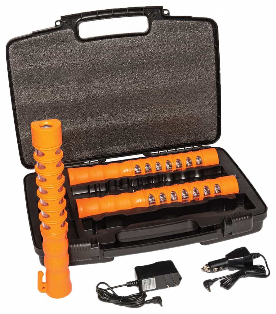 Baton Road Flare, Red LEDS, Kit, EA