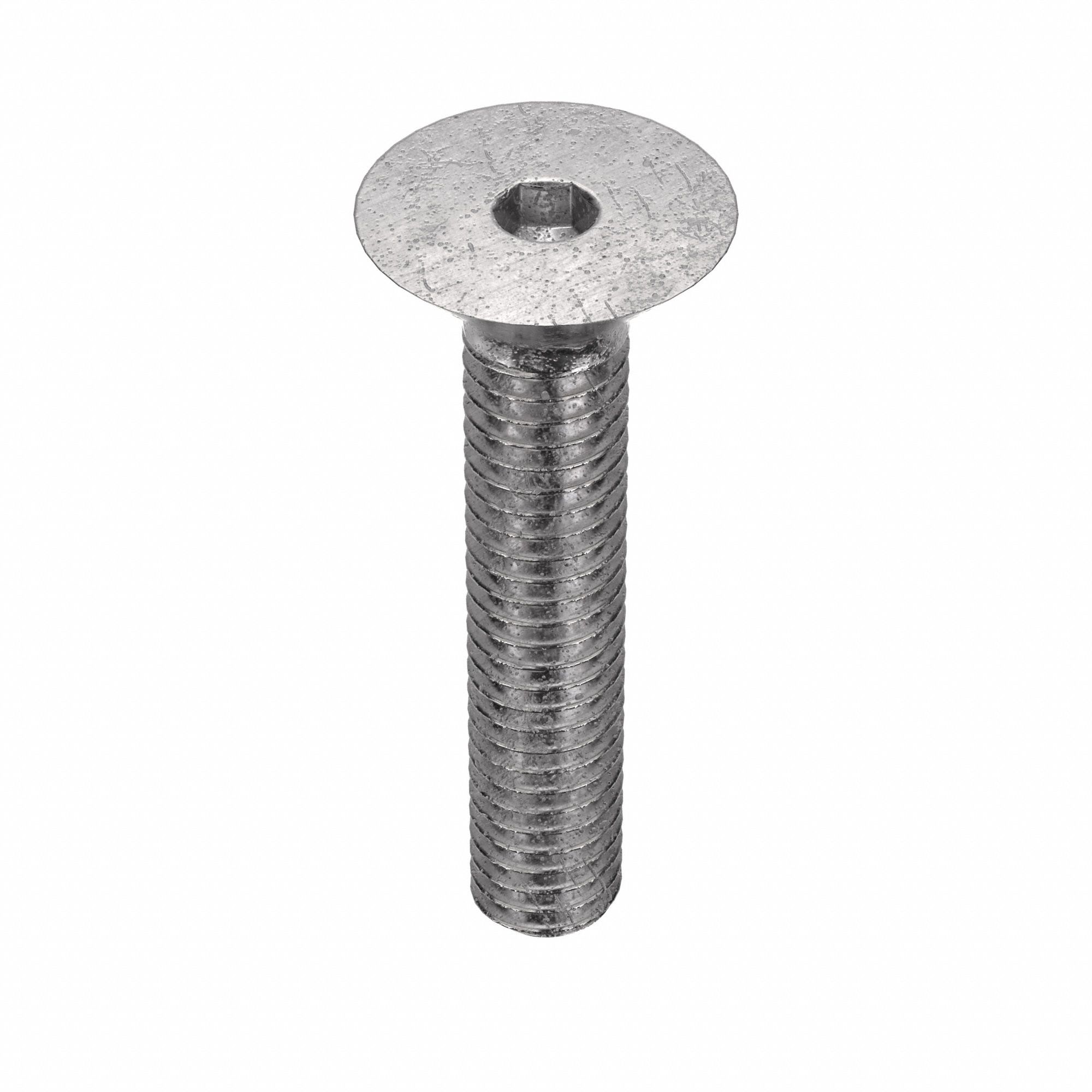 Socket Flat Head Screw: M4x0.70 Thread Size, 20 mm Lg, Flat, Plain, Stainless Steel, 18-8, 50 PK