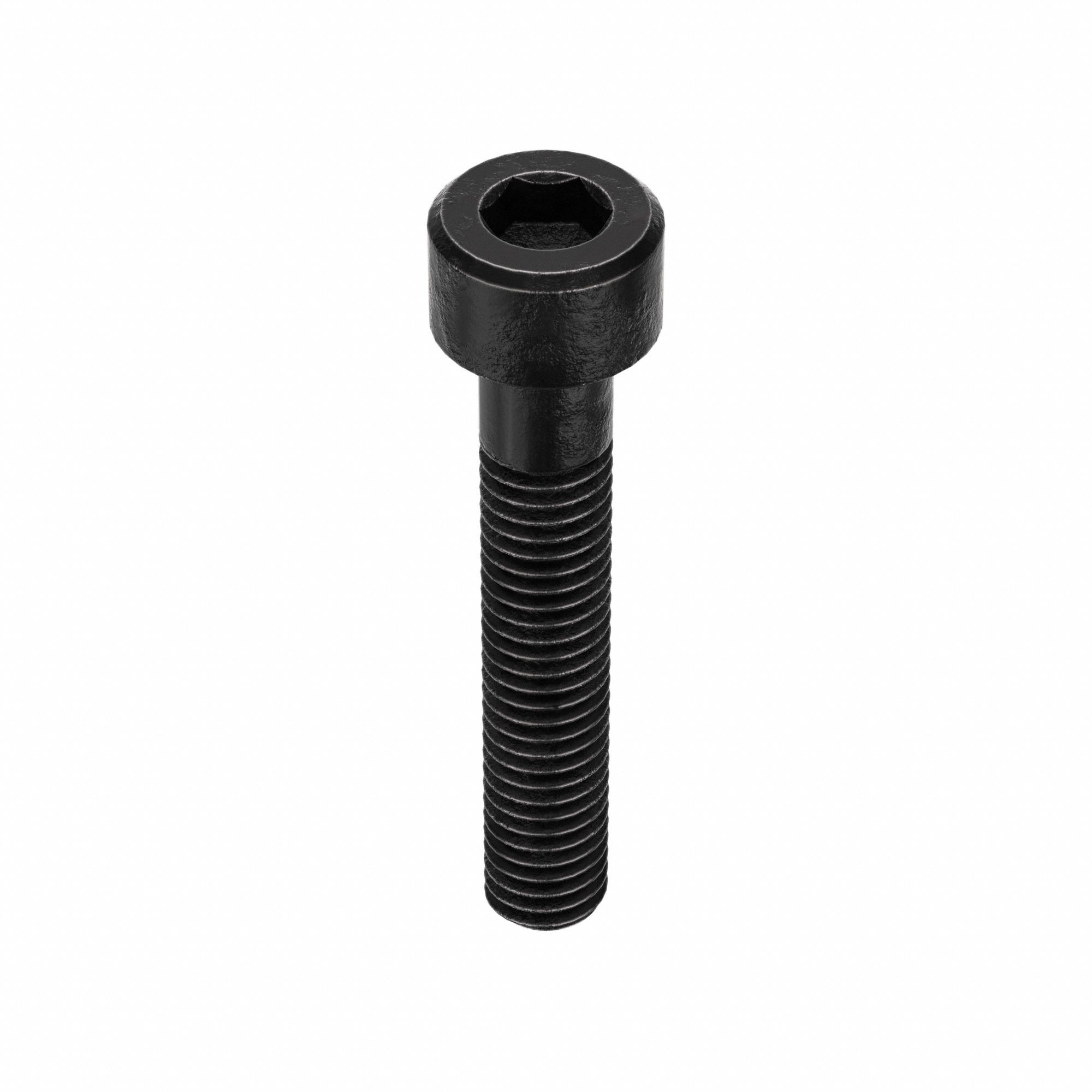 Socket Head Cap Screw: M6x1.00 Thread Size, 35 mm Lg, Std, Black Oxide, Alloy Steel, 100 PK