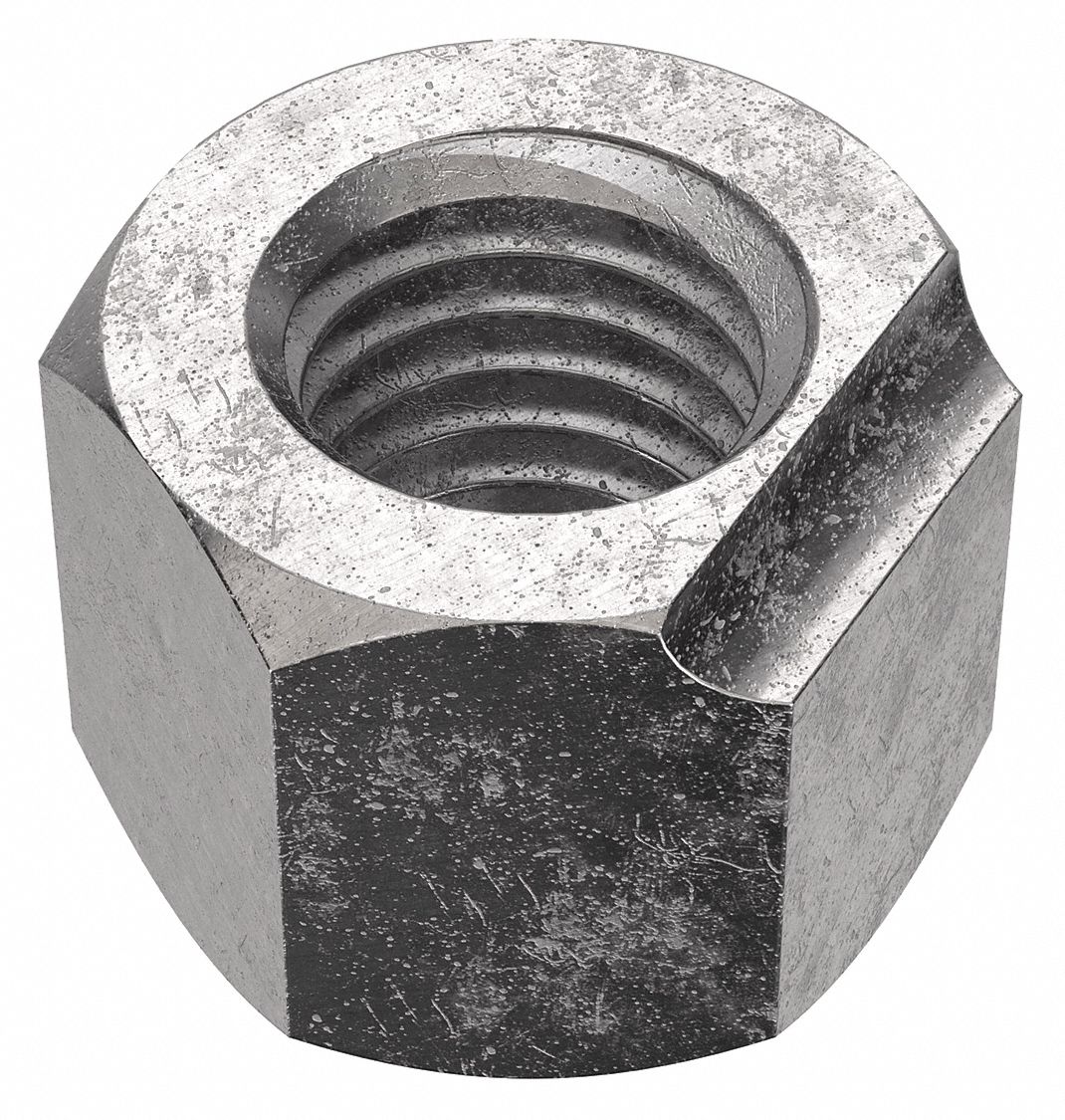 Lock Nut: Top Lock Distorted Thread, Std Hex, 3/4"-10 Thread Size, Stainless Steel, 18-8, 5 PK