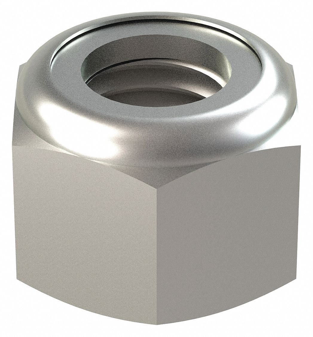 LOCK NUT, NYLON INSERT, 9/16