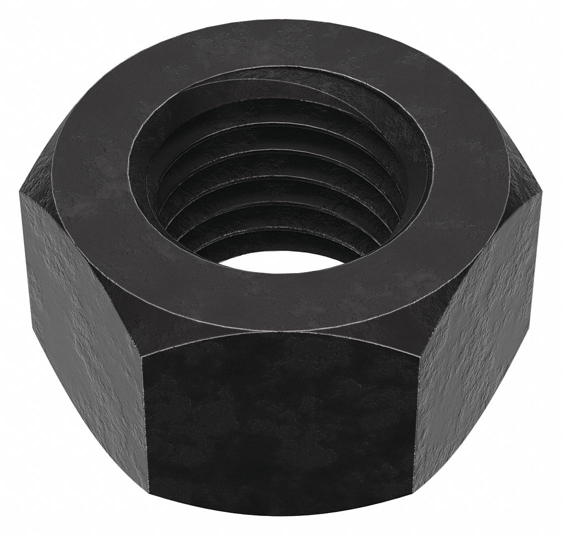 2 1/2-8 A194 2H HEAVY HEX NUT, GALVANIZED