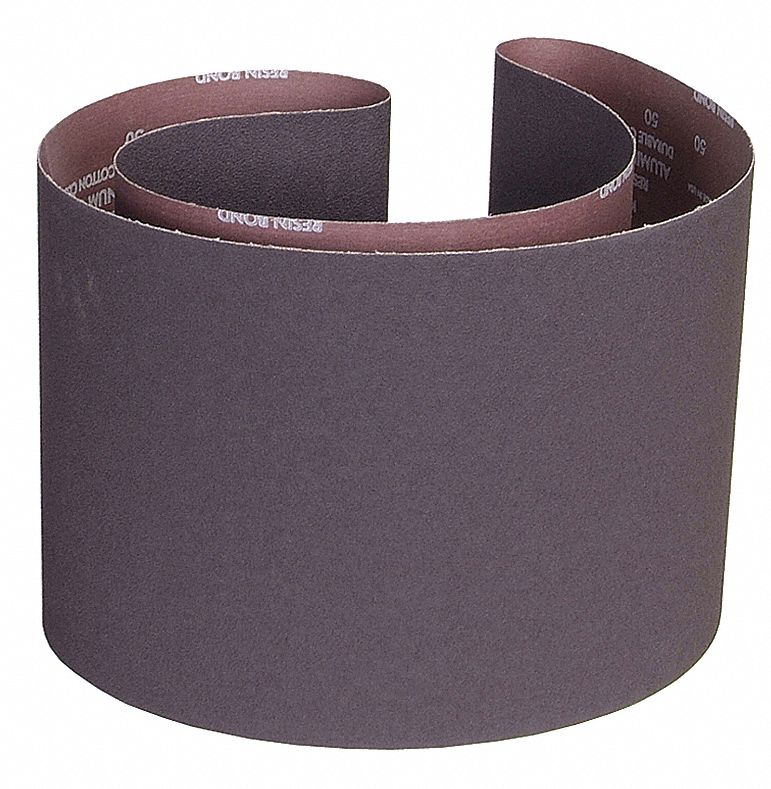 NORTON, 10 in W x 70 1/2 in L, Aluminum Oxide, Sanding Belt 26LW54