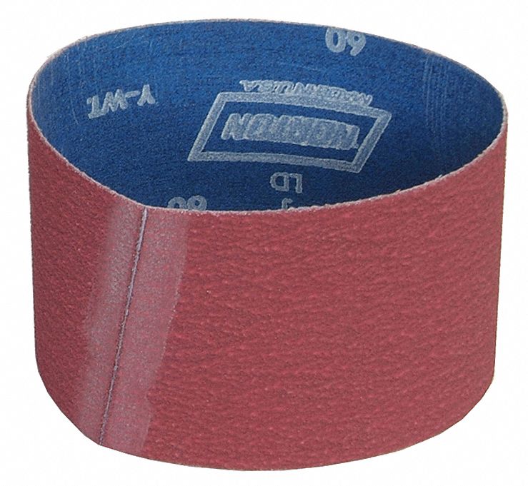 Sanding Belt, 15 1/2 in L, 3 1/2 in W, PK10